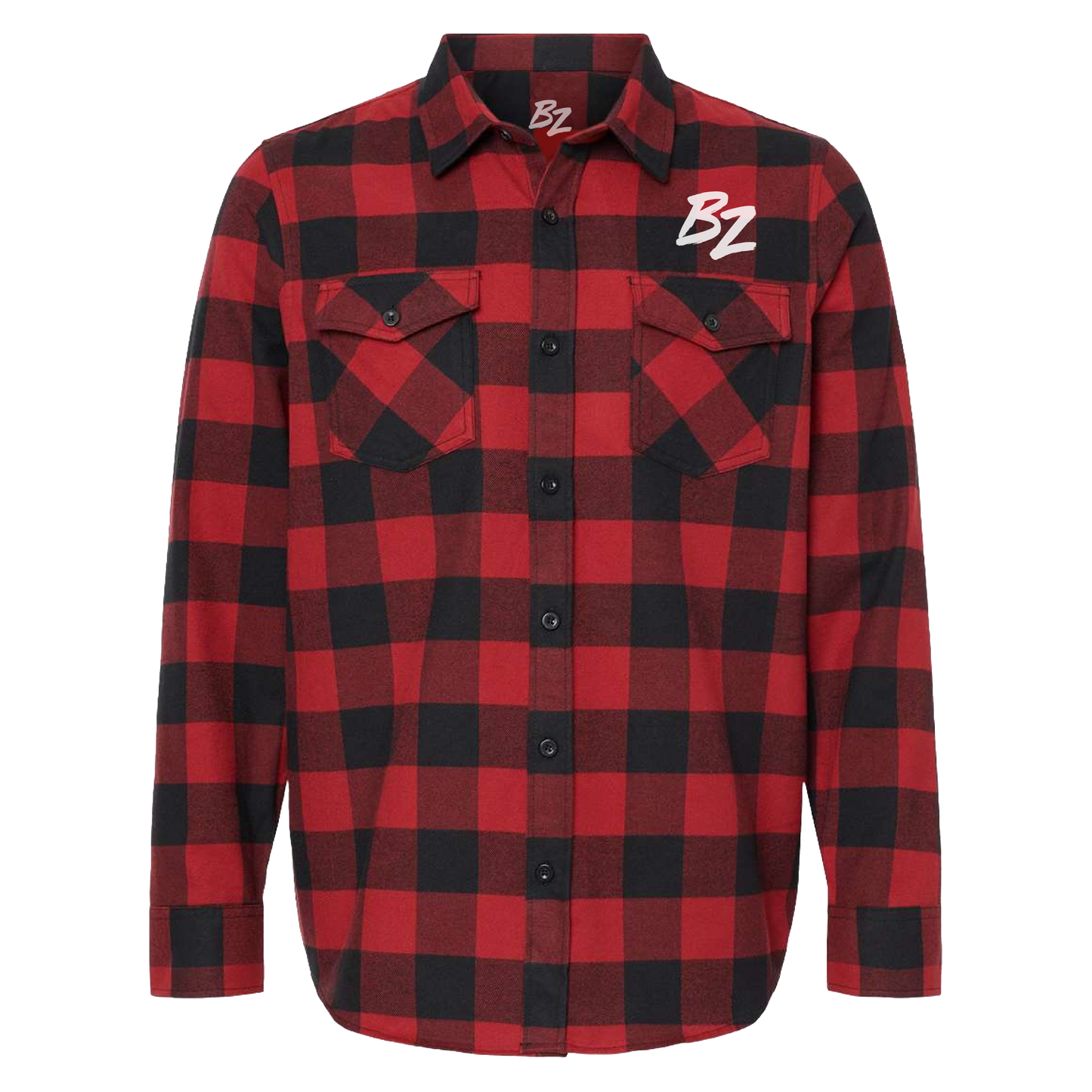 Tip Your Hat Black Red Flannel