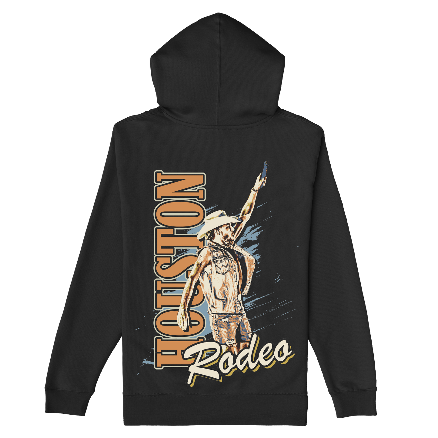 BZ Rodeo Black Pullover Hoodie