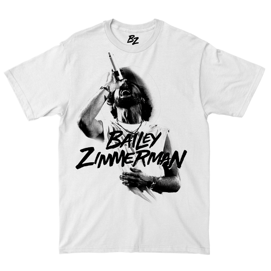 BZ B&W Photo White Tee