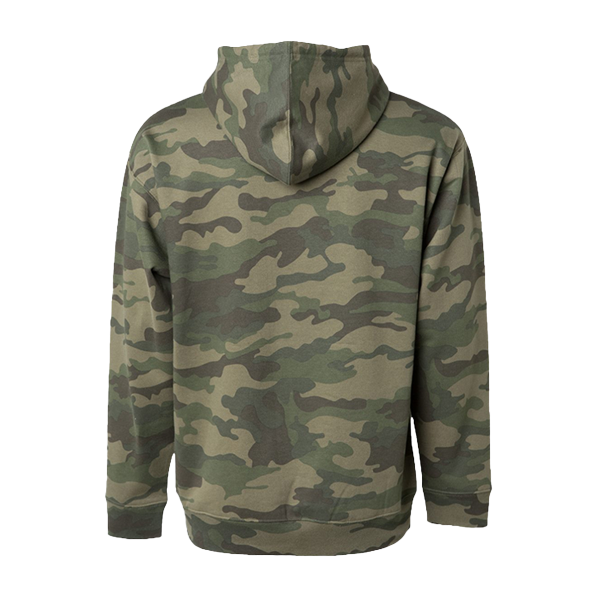 BZ Logo Camo Pullover Hoodie