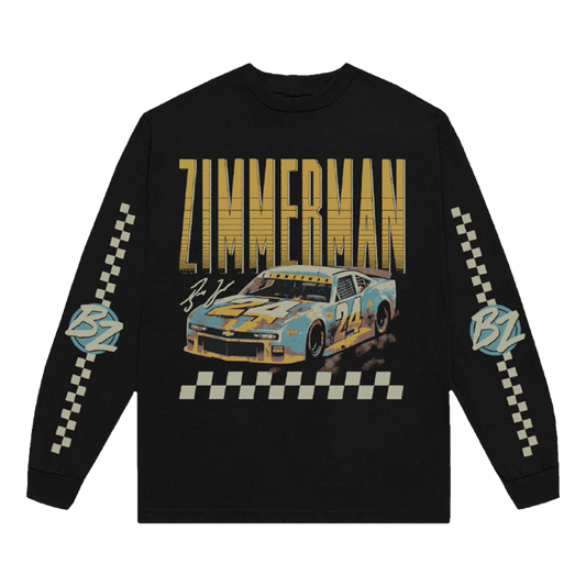 Racecar Black Long Sleeve