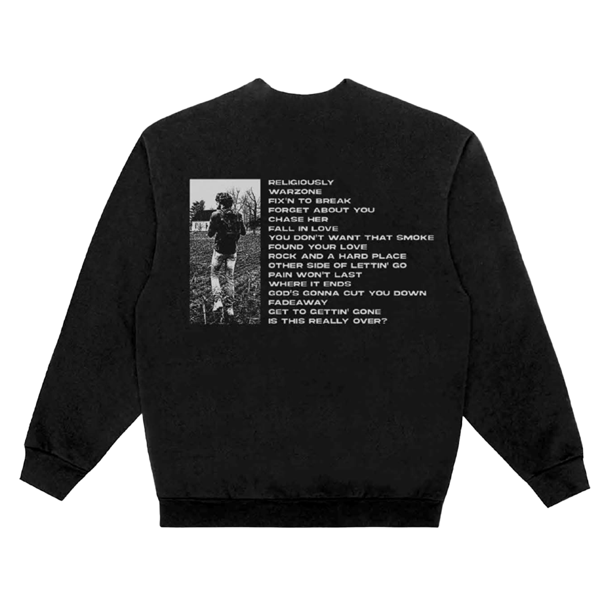 Religiously Black Sweatshirt