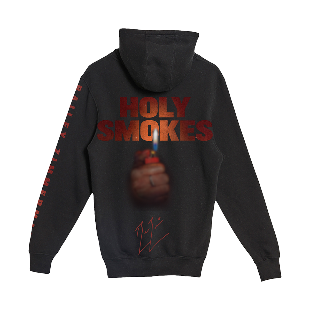Holy Smokes Black Pullover Hoodie