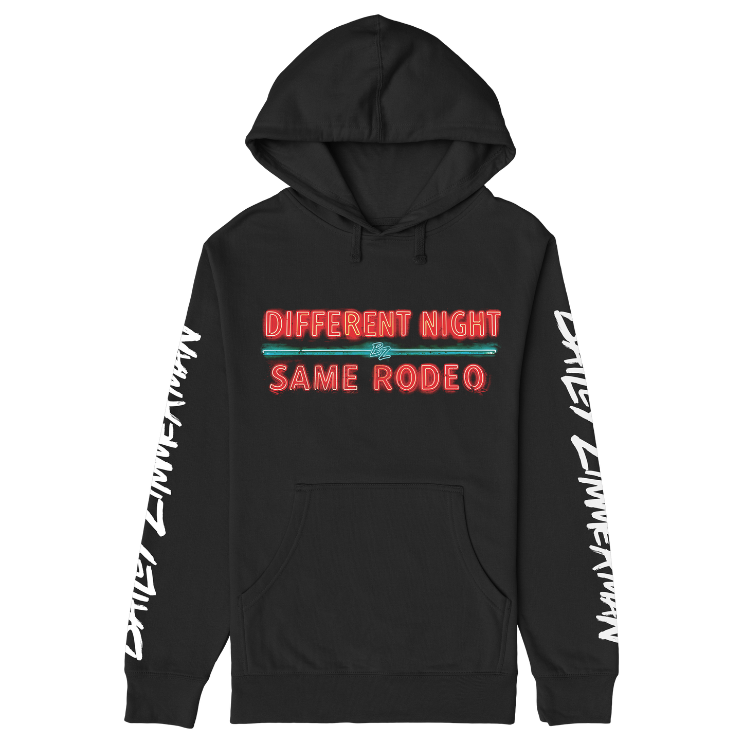 DNSR Black Pullover Hoodie