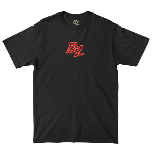 DNSR Neon Sign Black Tee