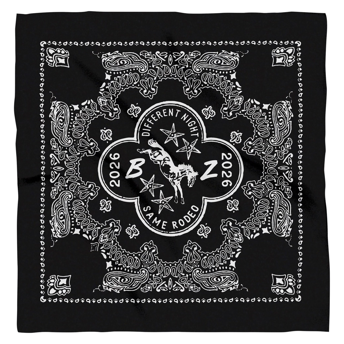 BZ DNSR 26 Black Bandana
