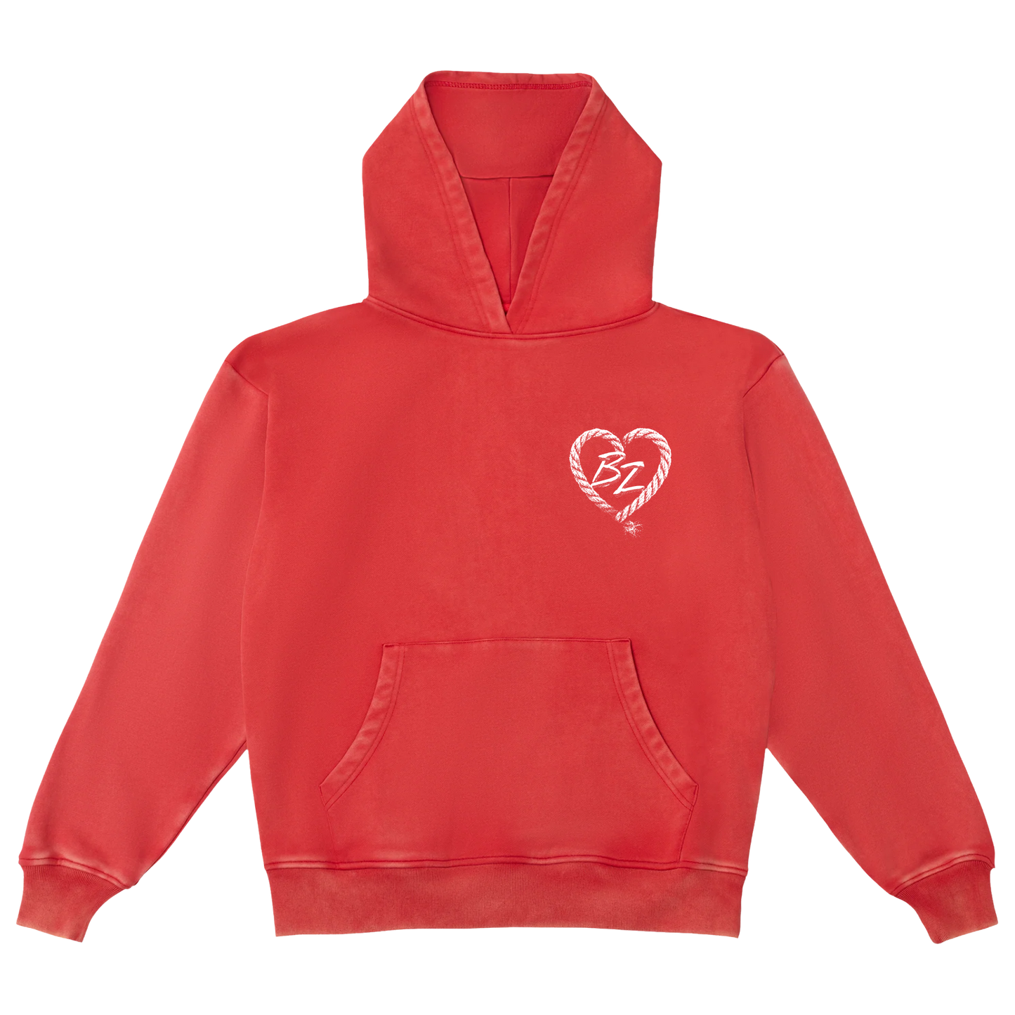 LMR Vintage Red Pullover Hoodie