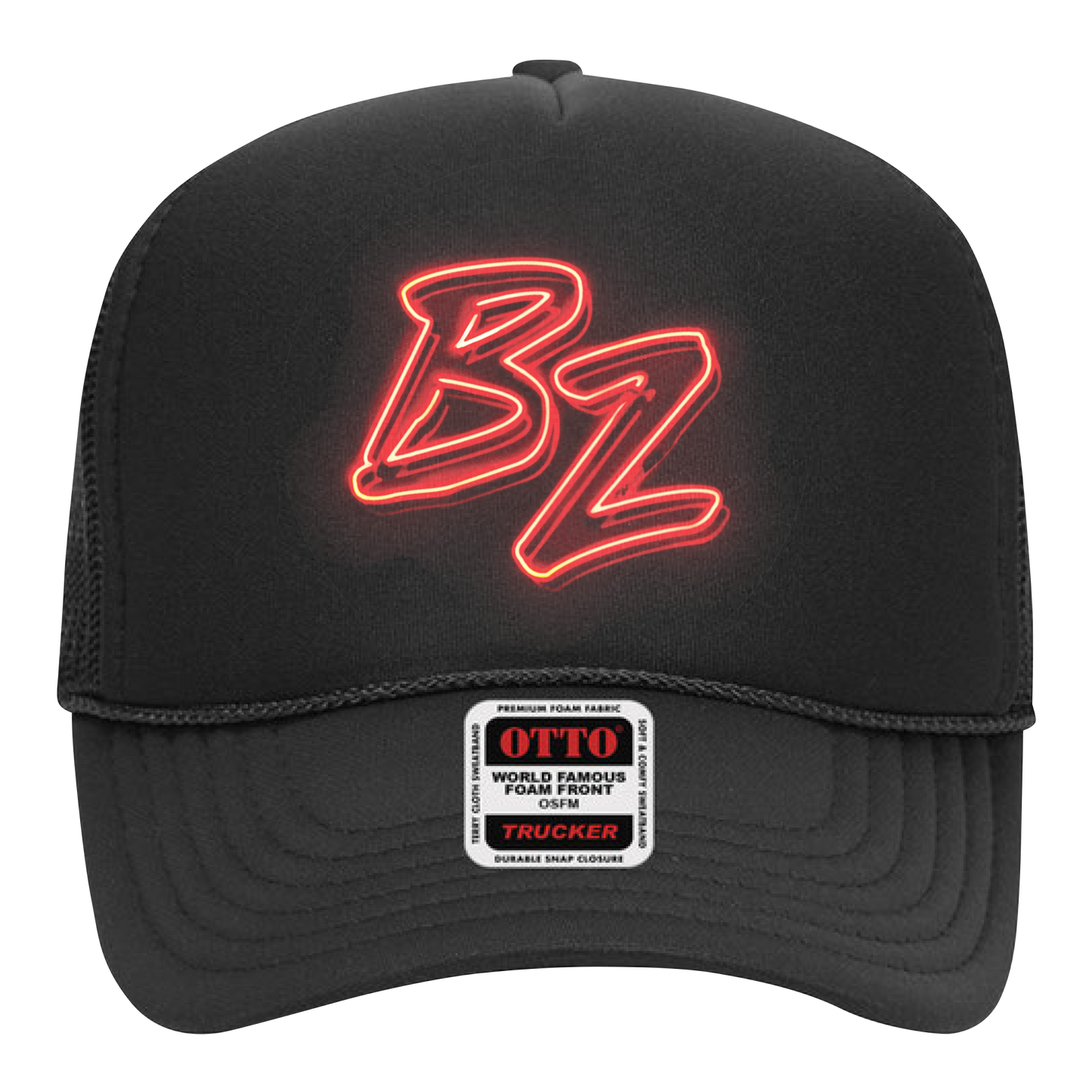 Neon BZ Logo Black Hat
