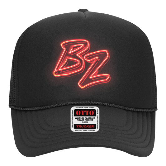 Neon BZ Logo Black Hat