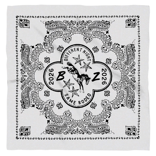 BZ DNSR 26 White Bandana