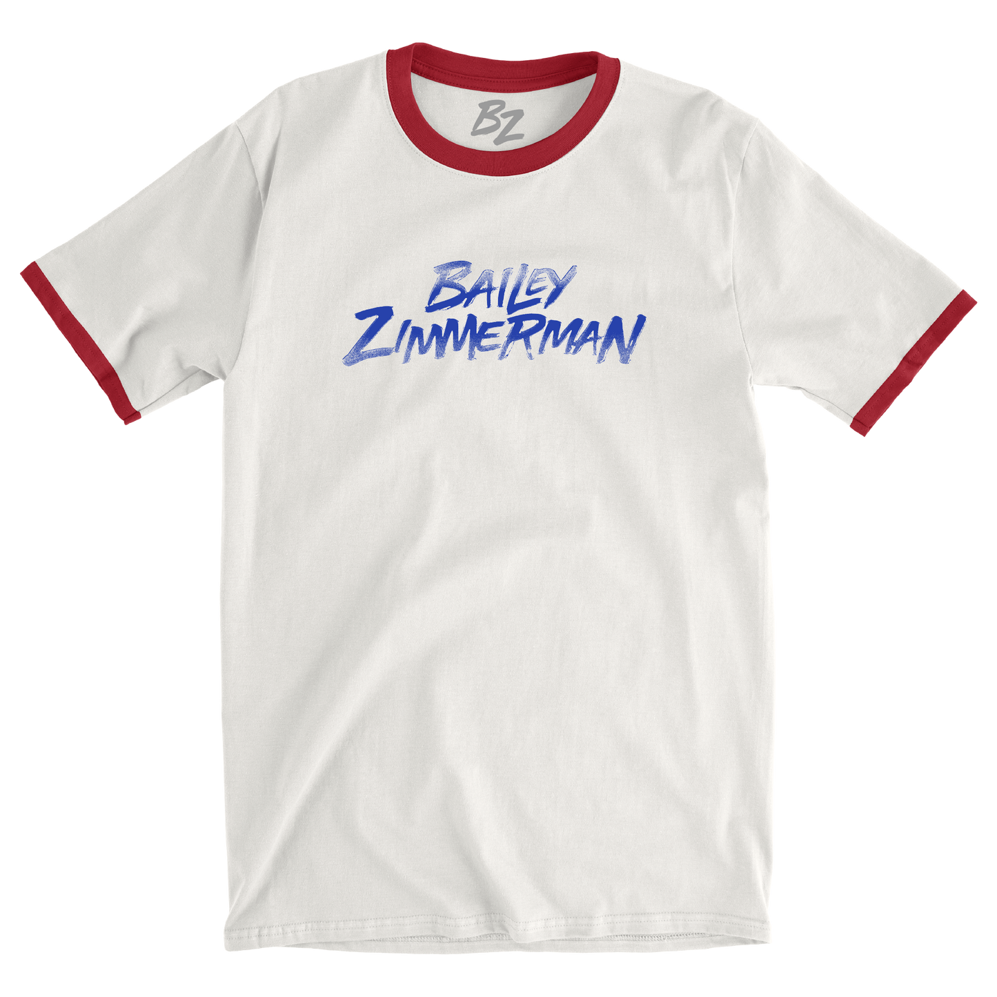 BZ DNSR 2026 Tour Vintage White/Red Ringer Tee