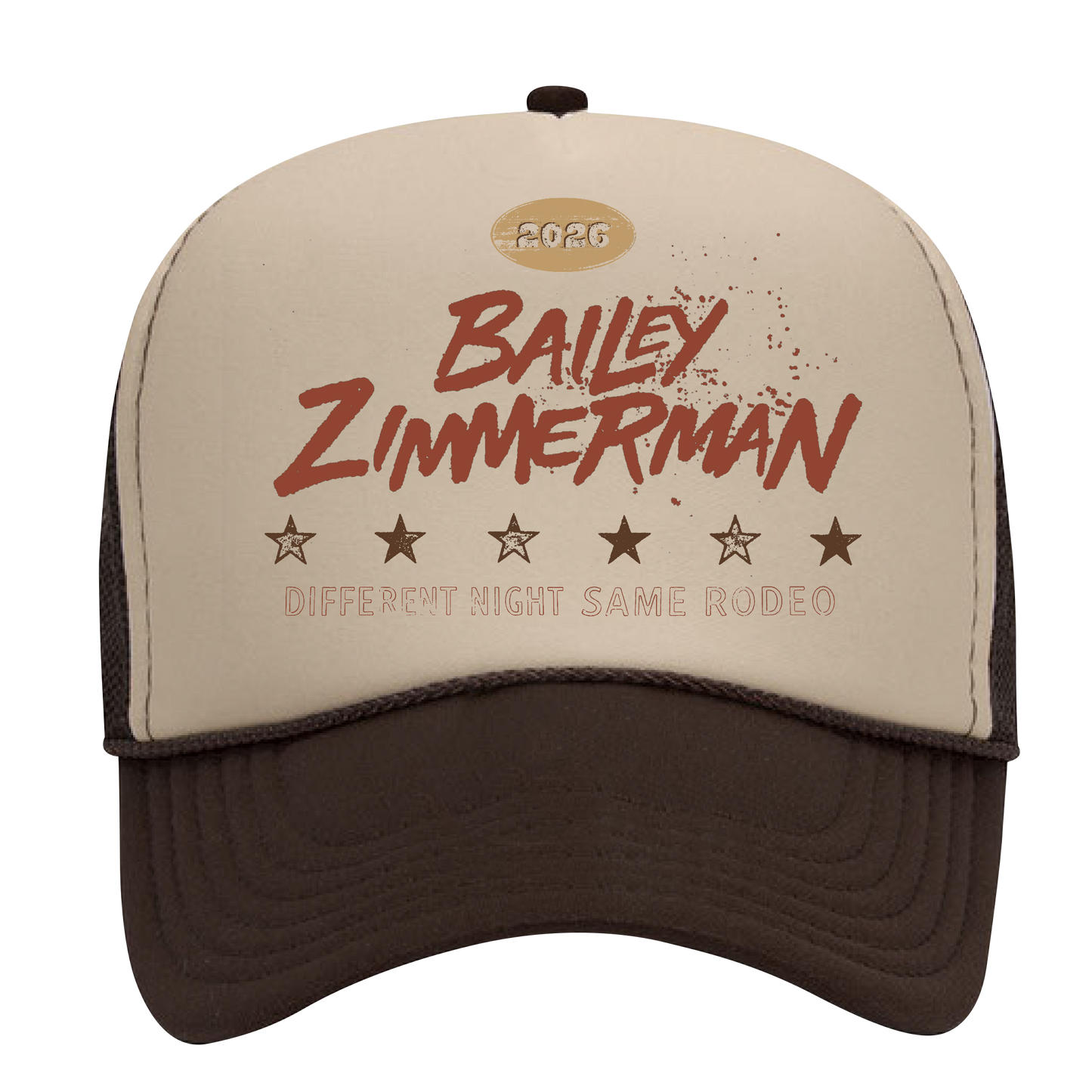 Bailey Zimmerman 26 Tan/Brown Hat