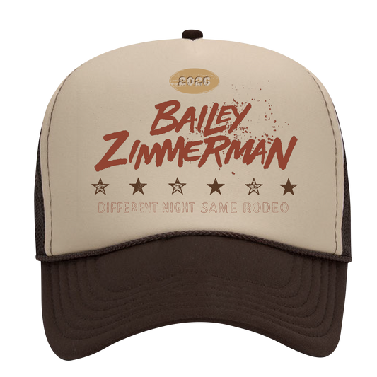 Bailey Zimmerman 26 Tan/Brown Hat