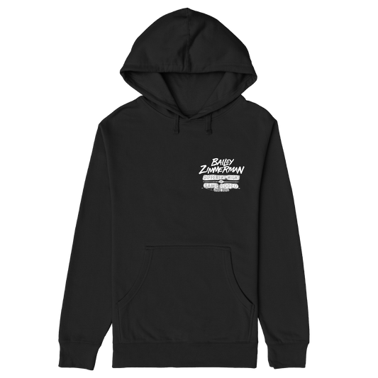 Different Night Same Rodeo 2026 Tour Black Pullover Hoodie