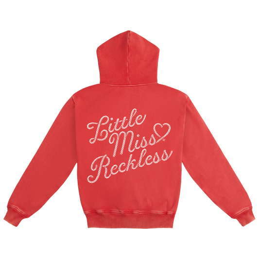 LMR Vintage Red Pullover Hoodie